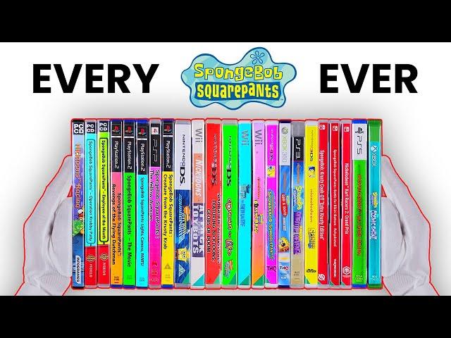 Unboxing Every SpongeBob Game | 2000-2023 (Evolution + Gameplay)