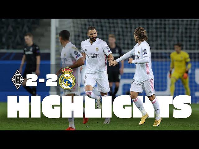  GOALS AND HIGHLIGHTS | Borussia Mönchengladbach 2-2 Real Madrid