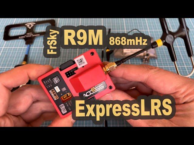 ExpressLRS 2.0 with FrSky R9M Modul and Taranis Q X7