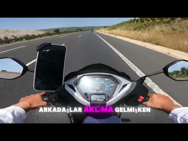 Honda activa 125 ile İstanbul’a gidiyorum. Ne kadar yaktı ve yolculuk deneyimim.