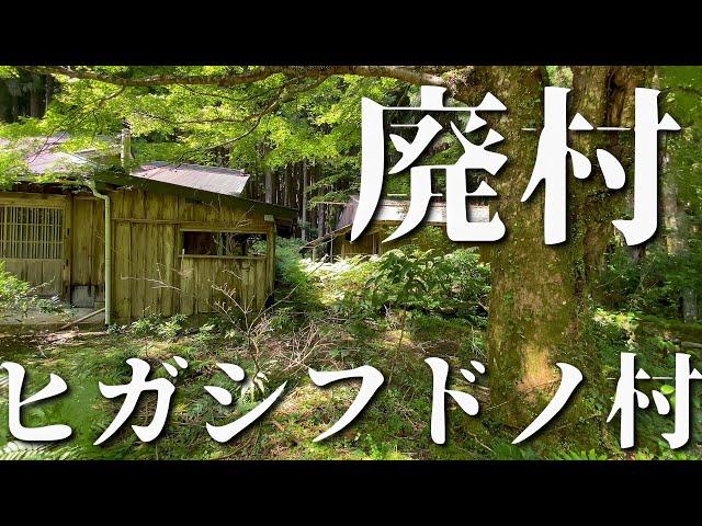 【廃村釣り探検】ヒガシフドノ村　編　　※和歌山の廃村を探索したり渓流釣り調査する動画