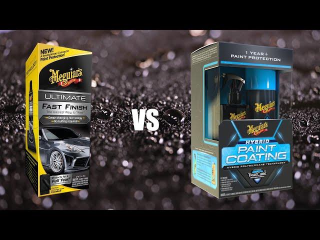 Meguiars Hybrid Paint Coating Vs. Meguiars Fast Finish - The Results Are SHOCKING...