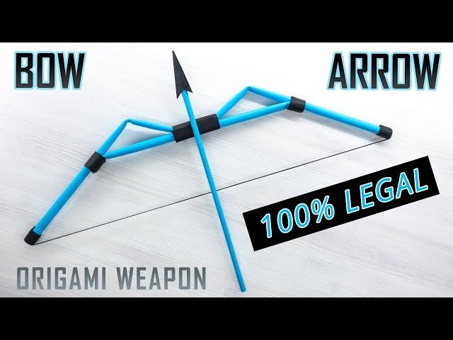 This Paper BOW Shoots REAL Arrows… And It Actually Works!