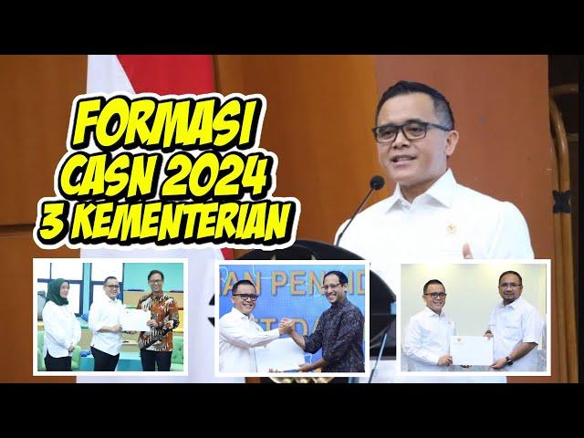 CHECK!!!  Details of the 2024 CPNS and PPPK Formation in 3 Ministries