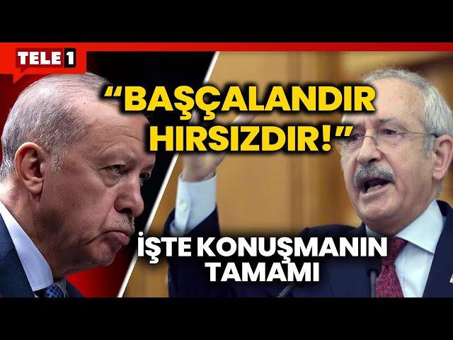 Kılıçdaroğlu'ndan tarihi savunma: Hırsıza hırsız dediğim için buradayım!