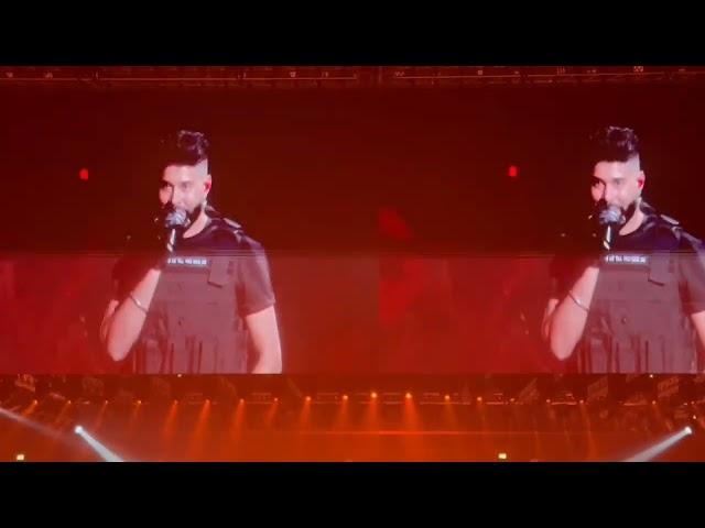 Exclusive!!! First Time Ever Live in Concert - AP DHILLON - Coca-Cola Arena, Dubai