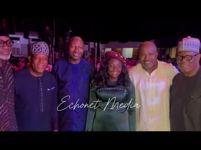 Adeyinka Alaseyori Meet With Kenny Ogungbe & Keke Ogungbe At KSB 25 Years On Stage