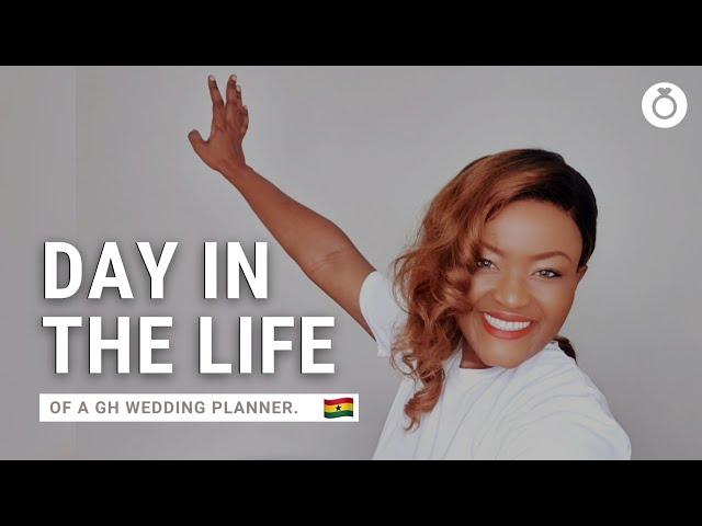 A Day In The Life Of A GHANAIAN WEDDING PLANNER | Wedding Planners In Ghana | Living In Ghana Vlog.