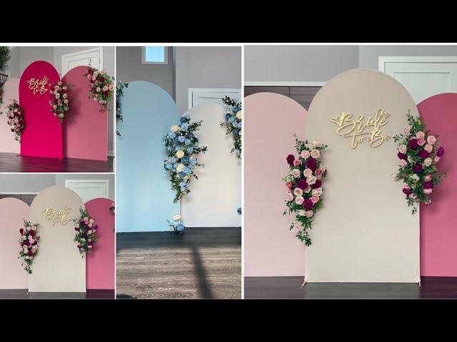 DIY - Quick and easy way to make Chiara backdrop covers