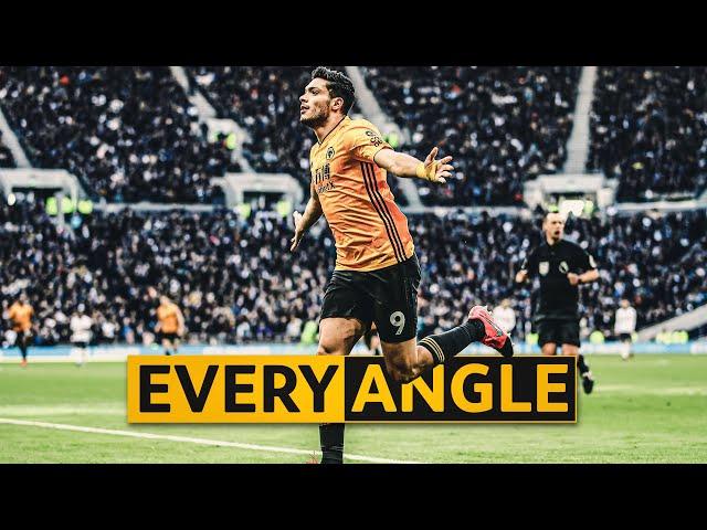 THE JOTA AND JIMENEZ COMBINATION! | Raul Jimenez v Tottenham Hotspur | Every Angle