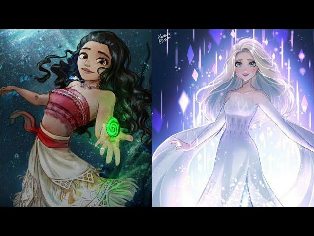 Elsa vs Moana #Shorts