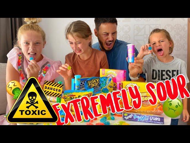 TASTING THE WORLD'S MOST SOUR SWEETS *EXTREME* 