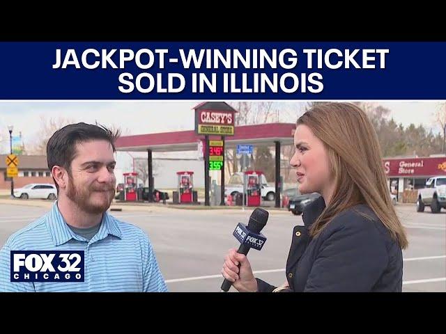 Mega Millions $349M jackpot-winning ticket sold in Illinois