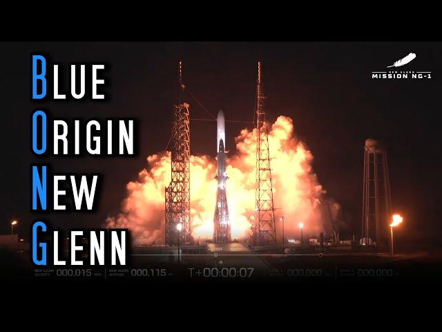 Blue Origin Get To Orbit On First Try With Their Massive New Glenn Rocket