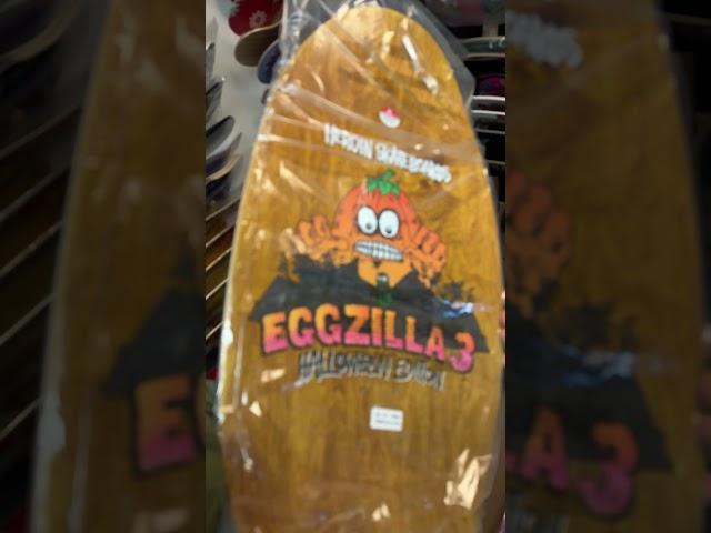 Eggzilla 3 Heroin skateboards pumpkin deck #skateboard #pumpkin #eggzilla #skateboardshop