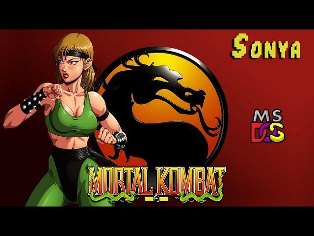 Sonya - Mortal Kombat - PC MS-DOS (midi version)