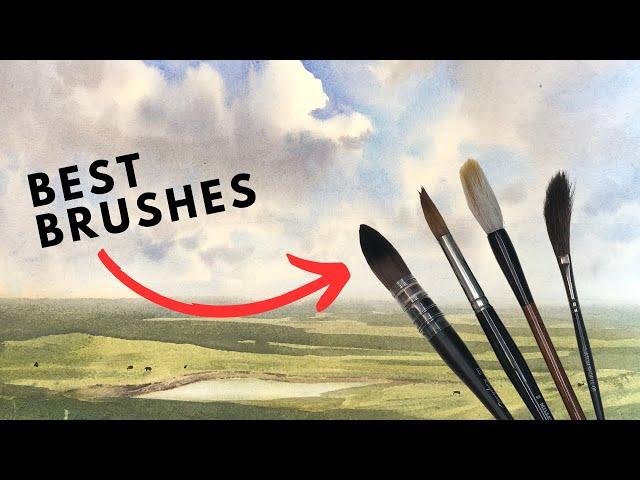 Best (and most affordable) Watercolor Brushes