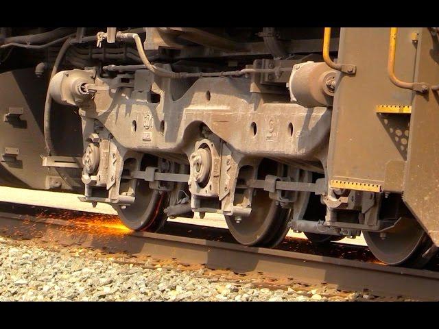 INSANE CSX Locomotive Wheel Slip