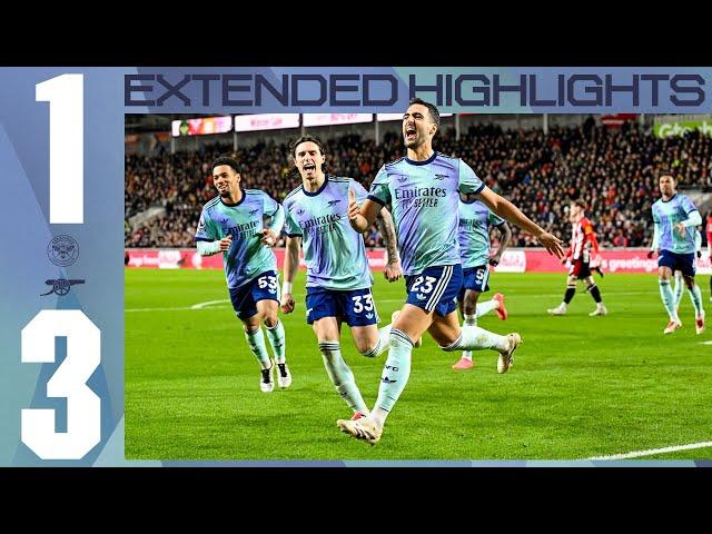 KICKING 2025 OFF WITH A WIN! | EXTENDED HIGHLIGHTS | Brentford vs Arsenal (1-3) | Premier League