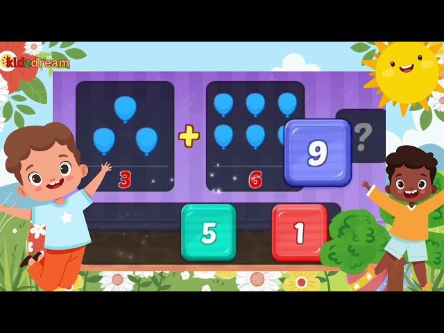 Fun Learning with Kids | Learn Math early stage | Kids educational video