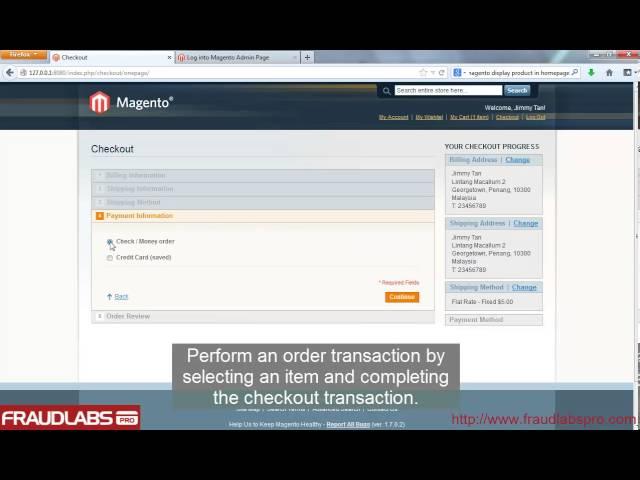 How to Enable Fraudlabs Pro in Magento