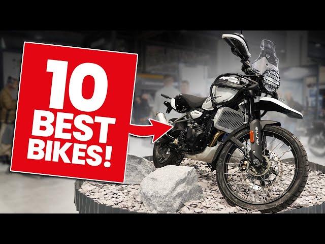 TOP 10 NEW MOTORCYCLES 2024!