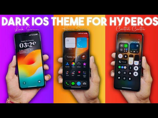 Most Awaited Dark iOS 18 Theme for Xiaomi, Redmi, & POCO Devices  HyperOS Convert to iOS 18 