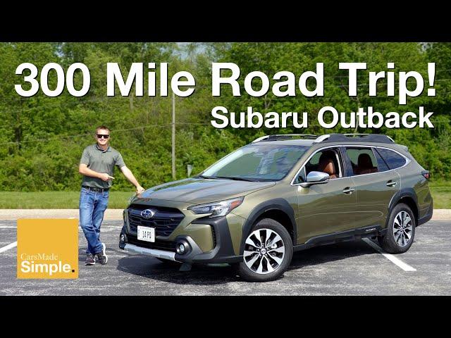 Taking the 2024 Subaru Outback Touring XT on a 300 Mile Roadtrip!