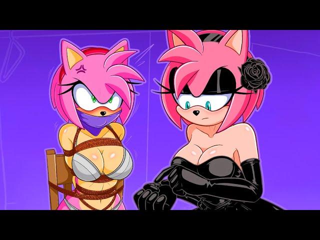 Amy Rose Fell Into The Trap Of Yandere Amy Rose... l Sonic Animation l Comic Dub Compilation