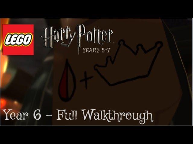 LEGO Harry Potter: Years 5-7 - Half Blood Prince - Full Year 6 Walkthrough (No Commentary)