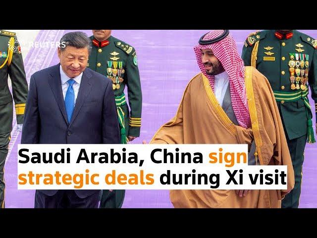 Saudi Arabia, China sign strategic deals as Xi visits