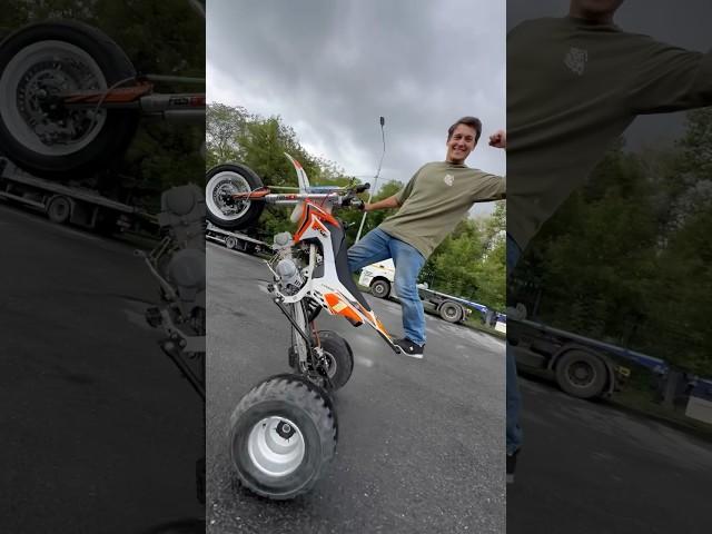 Адская колесница #moto #motorcycle #мото #стант #стантрайдинг #питбайк #bse