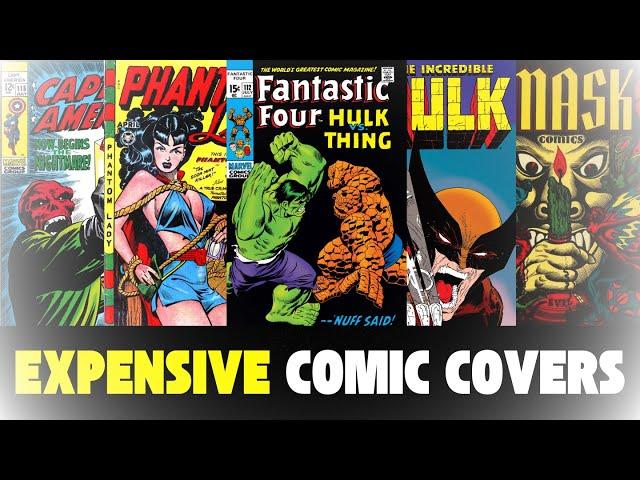 Expensive comic book covers from every artist