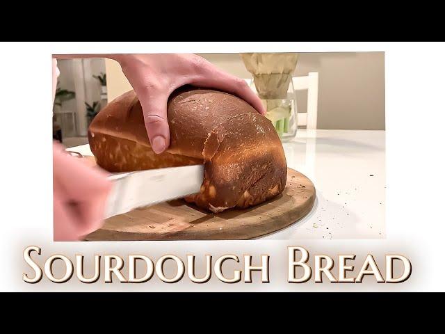 Simple Sourdough Bread only 3 ingredients for Beginners