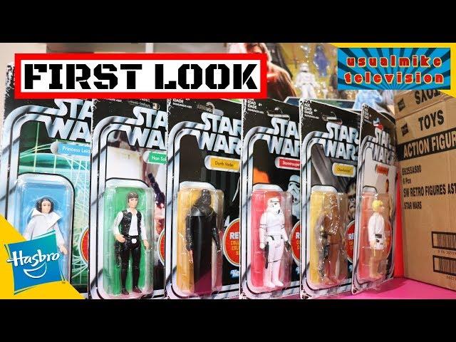 STAR WARS RETRO ACTION FIGURES FIRST LOOK EXCLUSIVE