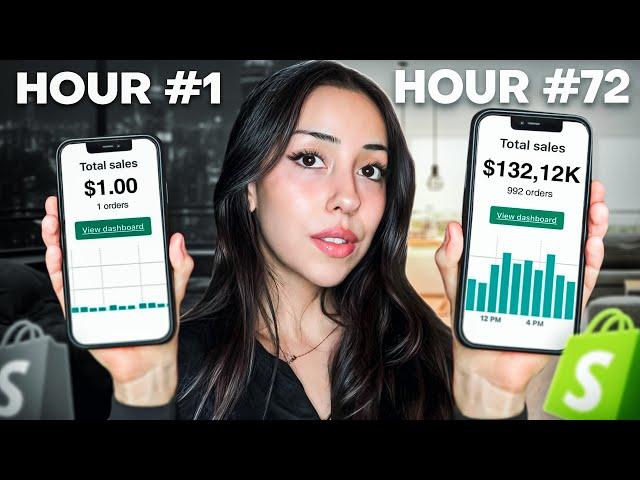 I Tried Shopify Dropshipping For 72 Hours (It worked)