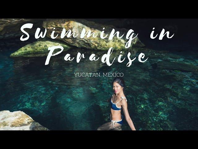 SWIMMING IN PARADISE IN YUCATAN MEXICO | Cenote + Coba near Tulum