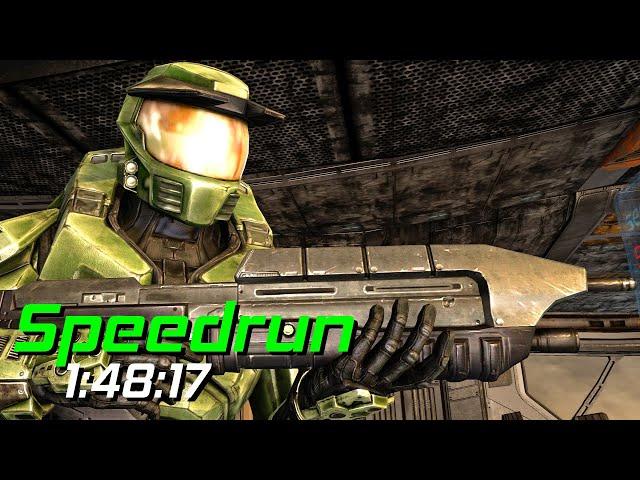 Halo CE Speedrun Race Part 1 in 1:48:17 | Any% | Easy