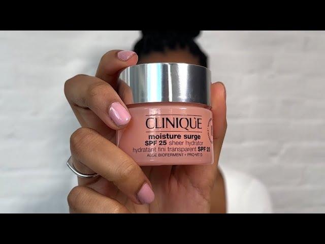 NEW LAUNCH: Clinique Moisture Surge 100H, now with SPF 25 ️ Hydration  SPF, leaving no white cast.