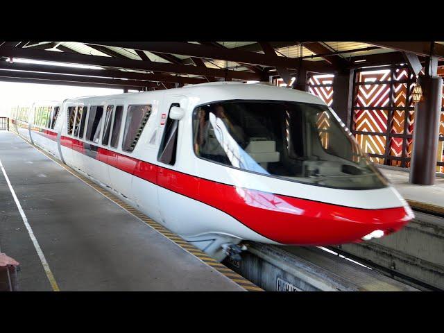 Magic Kingdom Resort Monorail 2024 Complete Ride POV Experience in 4K | Walt Disney World Florida