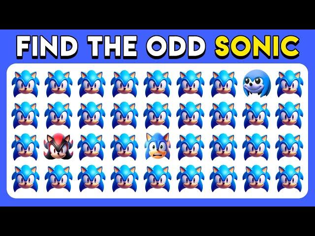 Find the ODD One Out - Sonic the Hedgehog Edition | 60 Epic Levels Quiz