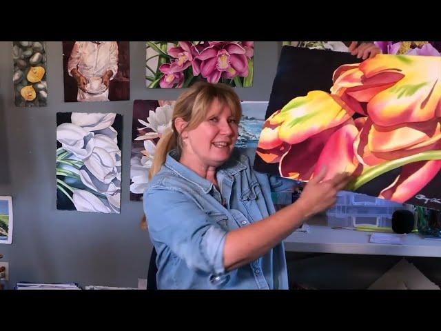 Learn The Secrets To Painting Stunning Tulips In Watercolor With Perfect Highlights!