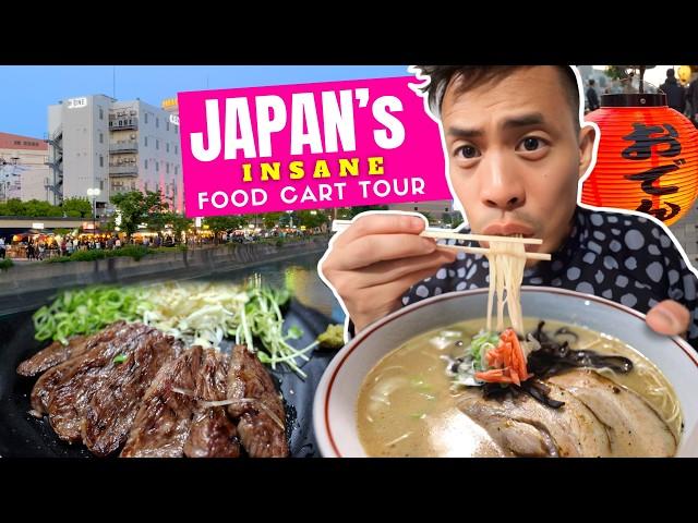 Insane Japanese Yatai Food Cart Tour & More