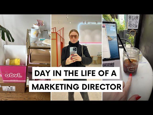 Day in the Life of a Marketing Director / Content Creator