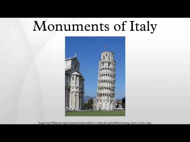 Monuments of Italy