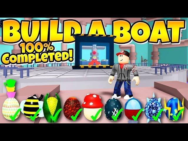 HOW TO GET ALL EGGS In Build a Boat! (+ Boss Egg)