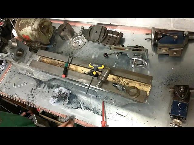 MYFORD ML7, FULL RESTORATION & UPGRADES, time lapse from start to finish