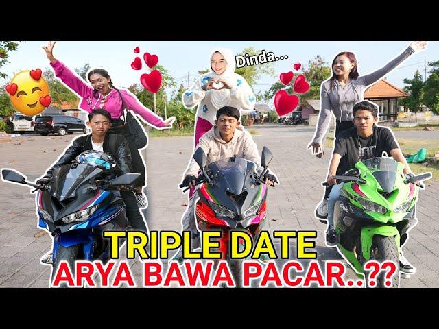 PACARANARIK ARYA SAPUTRA TRIPLE DATE TOURING KE PUNCAK BERUJUNG BERANTEM?! | Mikael TubeHD