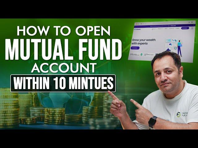 How to open a Mutual Fund Account within 10 minutes #Sarmaaya #Mahaana #accountopening