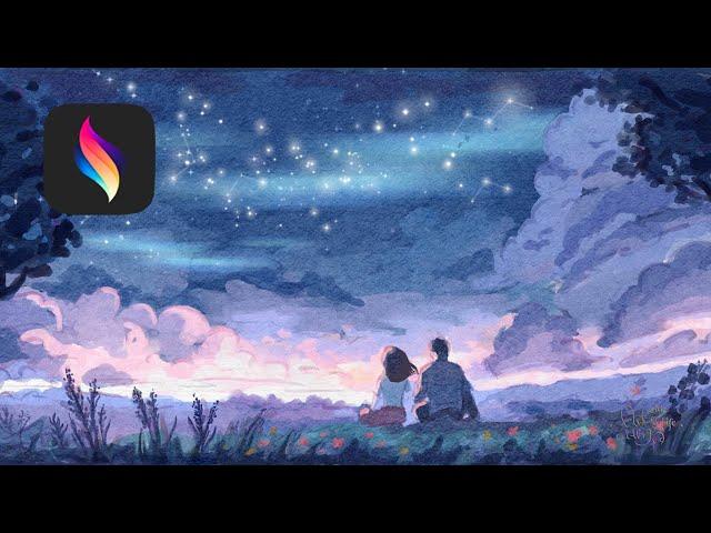 Make a wish  Procreate Dreams Animation